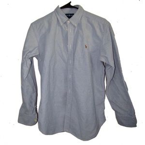 Boys long sleeve Polo dress shirt